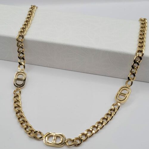 Collier Double D Acier Inoxydable